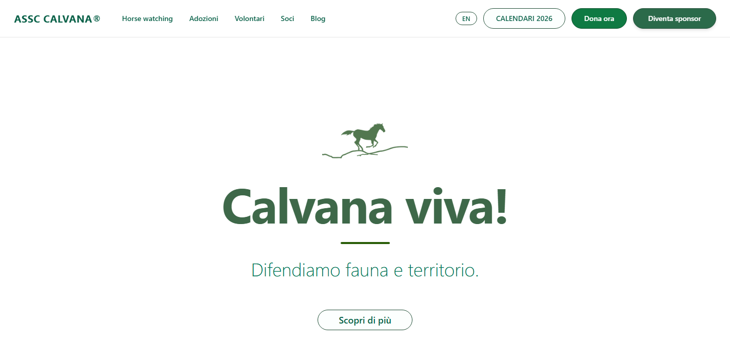 Anteprima sito La Calvana