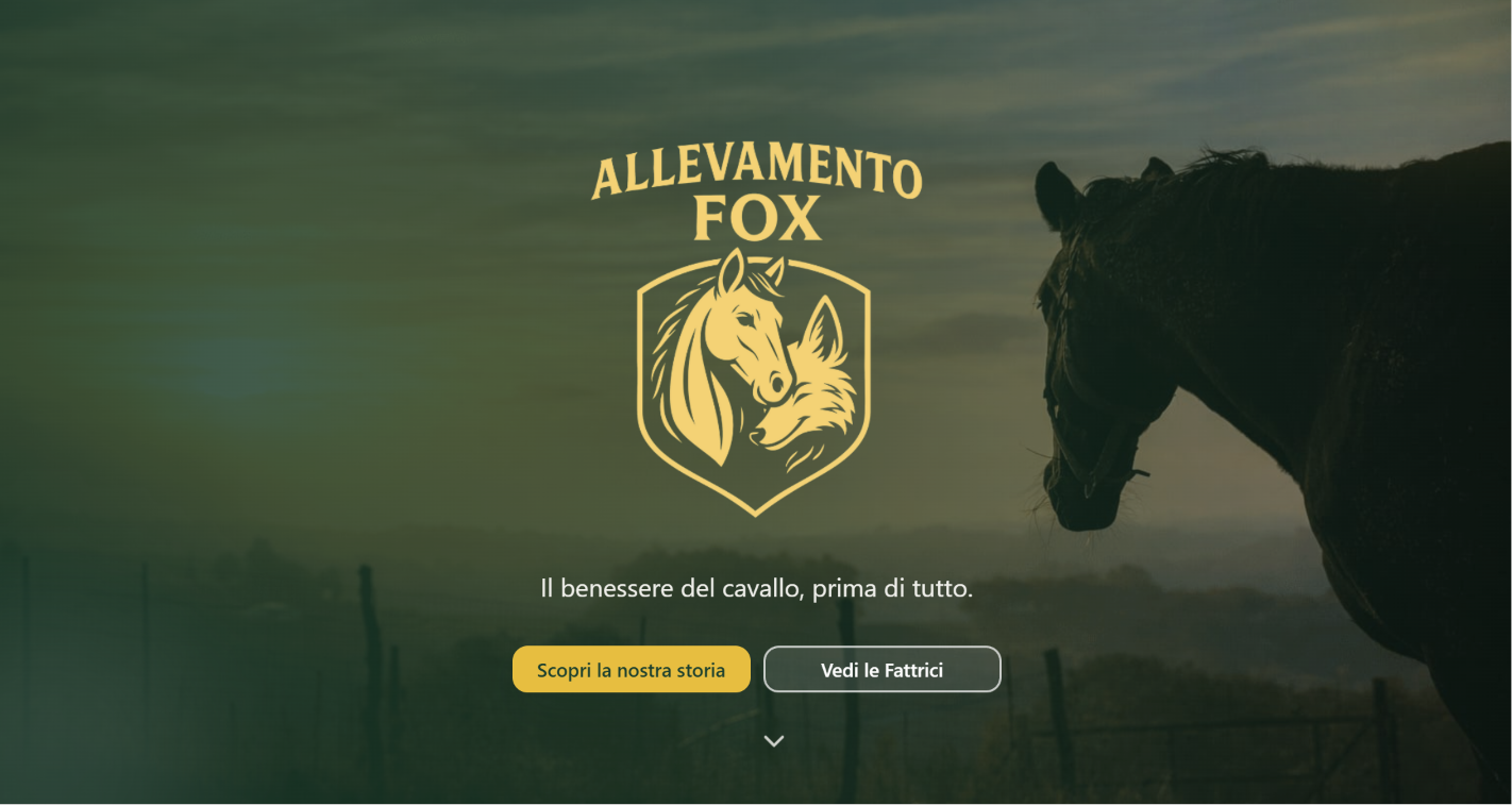 Anteprima sito Allevamento Fox