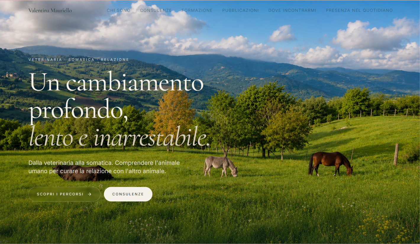 Anteprima progetto Valentina Mauriello